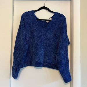 Royal Blue Knit Sweater